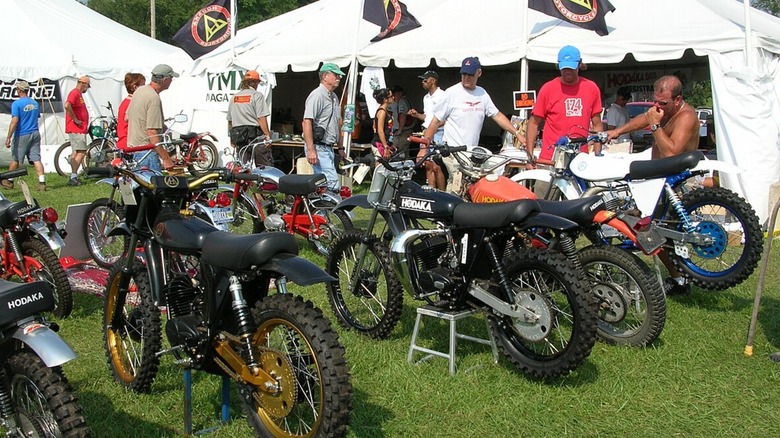 Vintage Hodaka gathering