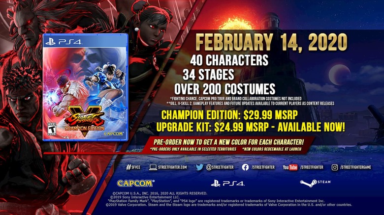 Street Fighter V: Champion Edition Will Launch On Nintendo Switch [UPDATE!]  - SlashGear