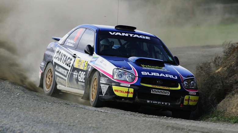Subaru Impreza WRZ hot hatch racing