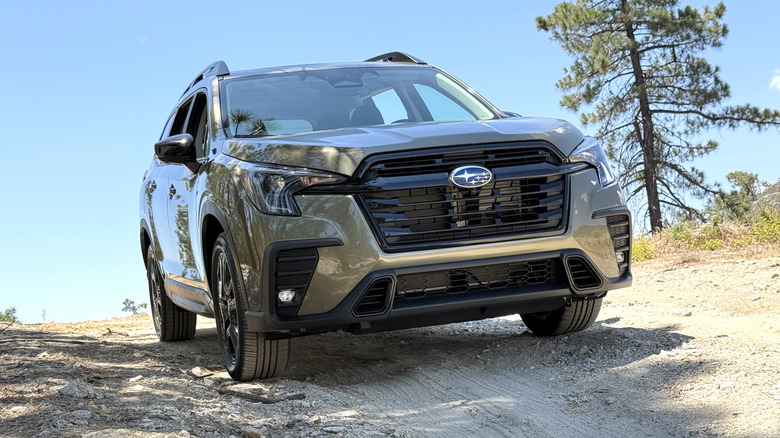 2025 Subaru Ascent off-roading on a trail
