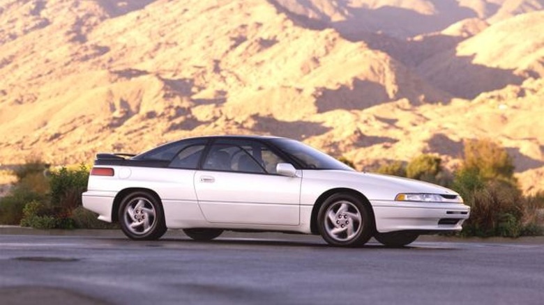 Subaru SVX parked side view