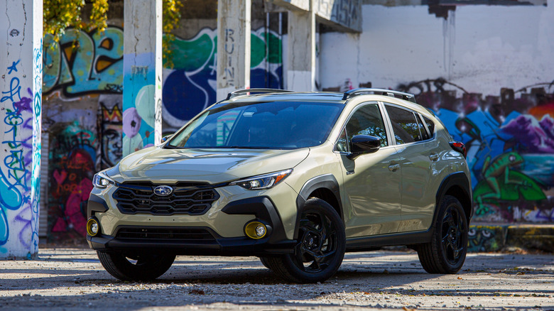 2026 Subaru Crosstrek Hybrid front 3/4 view