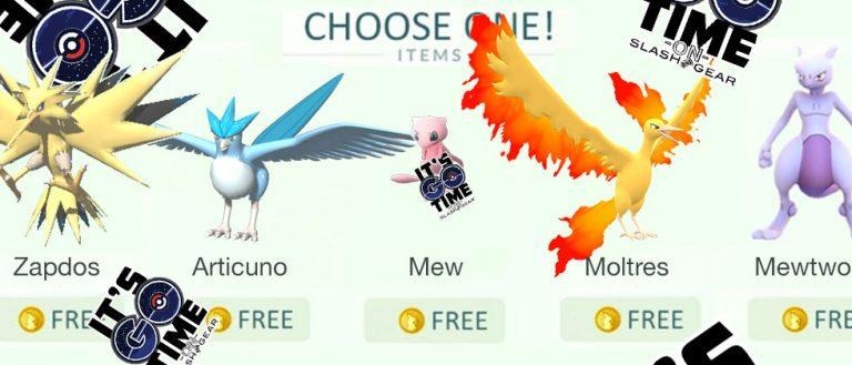 All New Pokemon Go Promo Codes For Legendary Pokemon