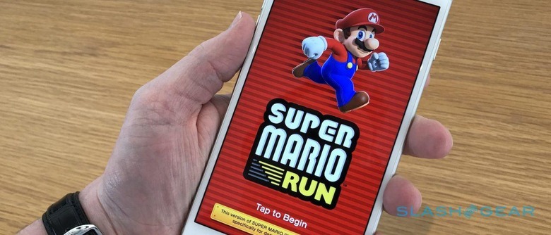 Hands on with Super Mario Run for iPhone, Nintendo