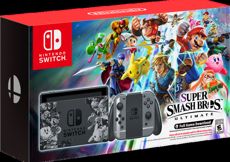 Super Smash Bros Ultimate Is Getting A Special Edition Switch Bundle -  SlashGear