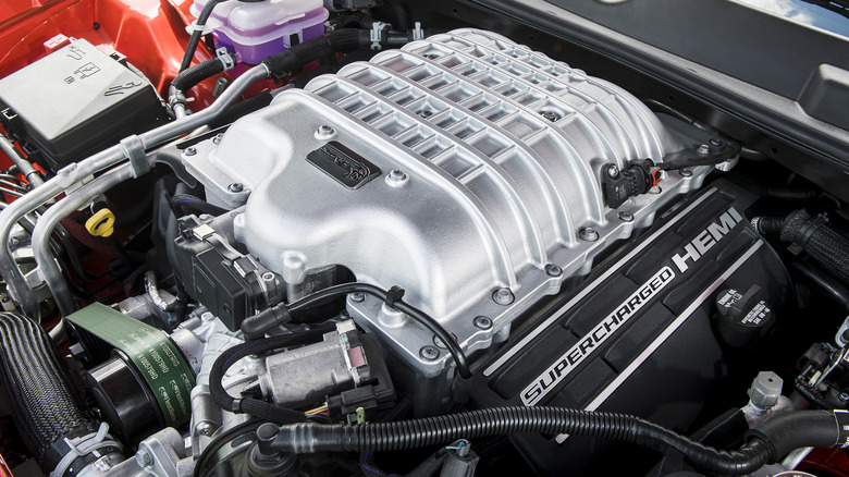 supercharger in dodge challenger