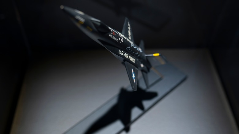 X-15 hypersonic aircraft on display