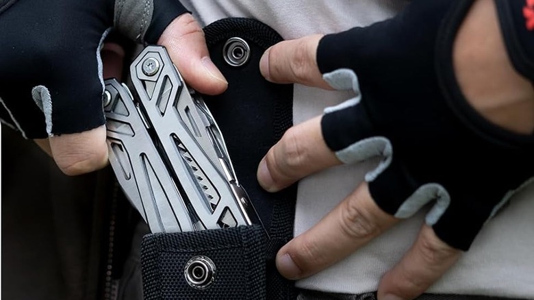 multi tool in carrying case