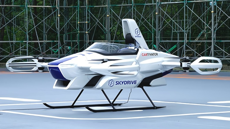 SD-03 prototype flying vehicle