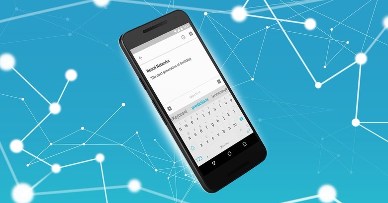 SwiftKey update introduces neural network for improved typing prediction and autocorrect