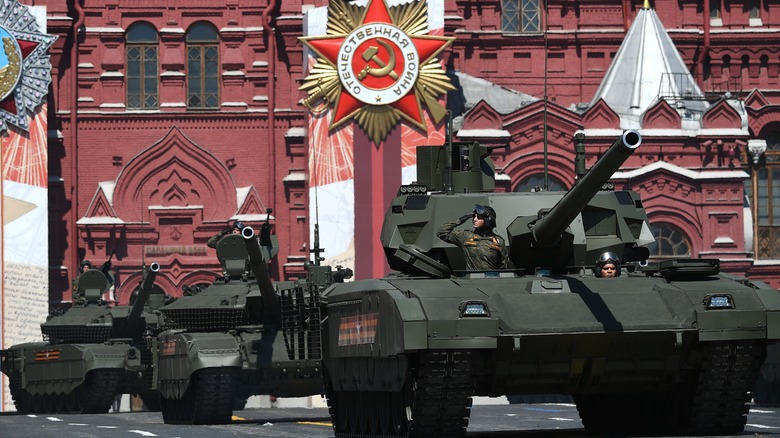 T-14 in russian parade
