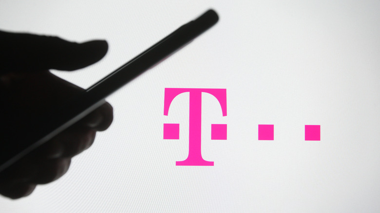 T-mobile logo phone