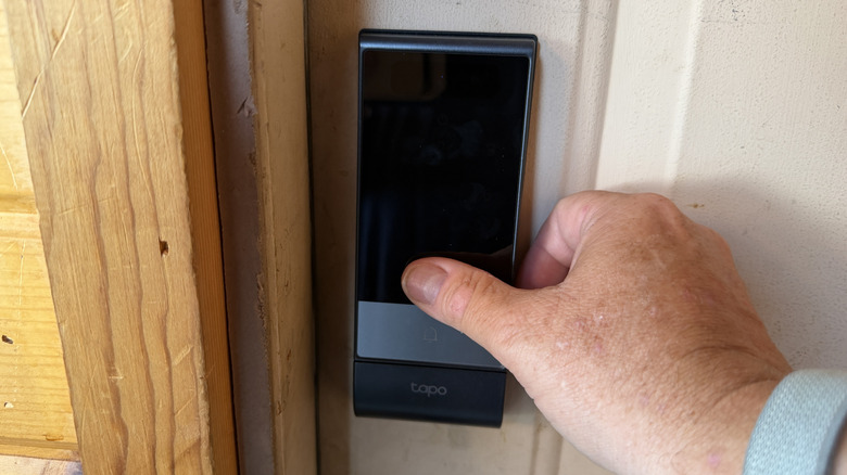 Using the Tapo DL130 fingerprint sensor