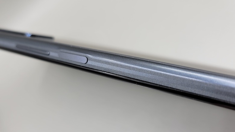 TCL STYLUS fingerprint button