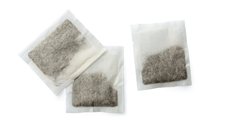 Fresh tea bags