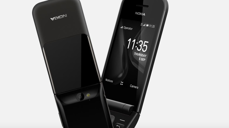 Nokia 2720 Flip phone against a white background