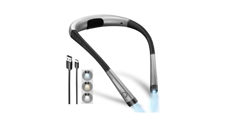 Glocusent neckband book light