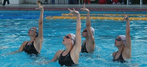 teens pool party