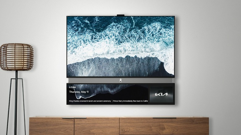 Telly in ambient aware mode