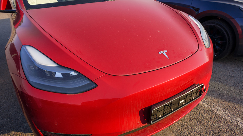 Tesla Model 3 front end