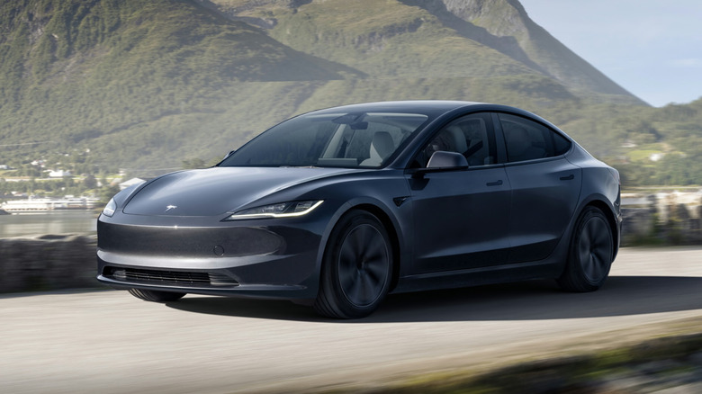 Tesla Model 3 2024 refresh.