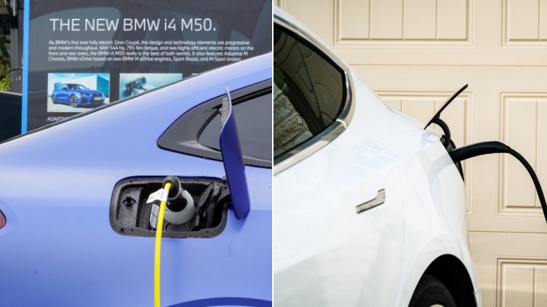 i4 and tesla charging ports