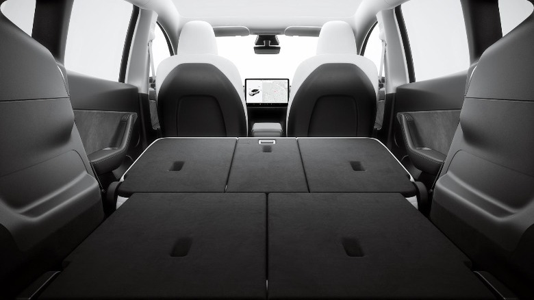 tesla model Y interior
