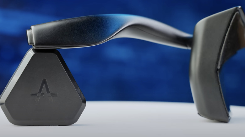 Close up of shot the S3EXY Stalk by Enhance Auto with blue background.