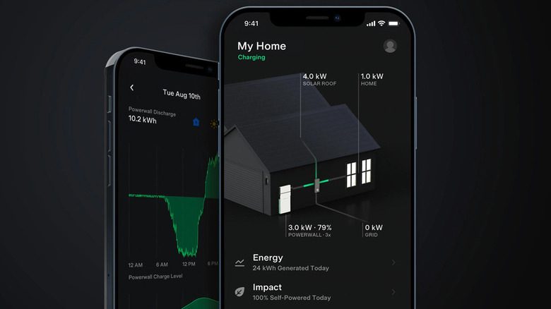 Tesla Powerwall app