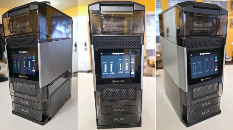 The Ostation 2 Pro shown from three sides