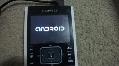 Texas Instruments Graphing Calculator hacked to run Android