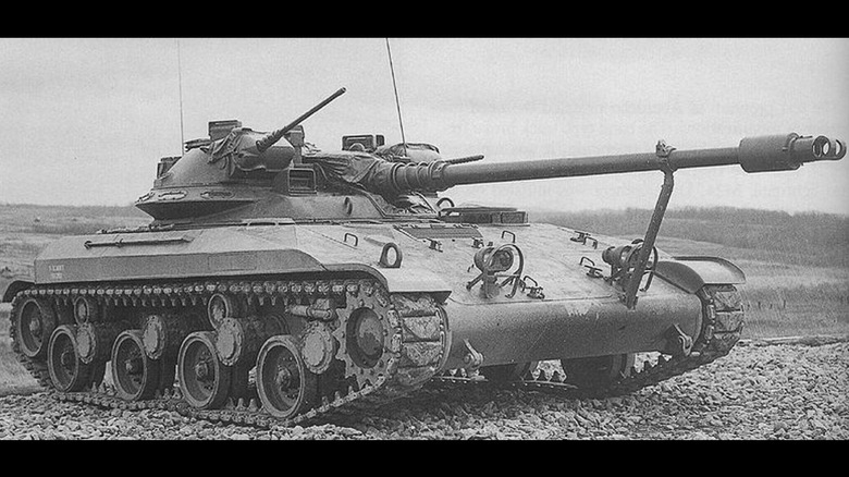 T92 black and white photo