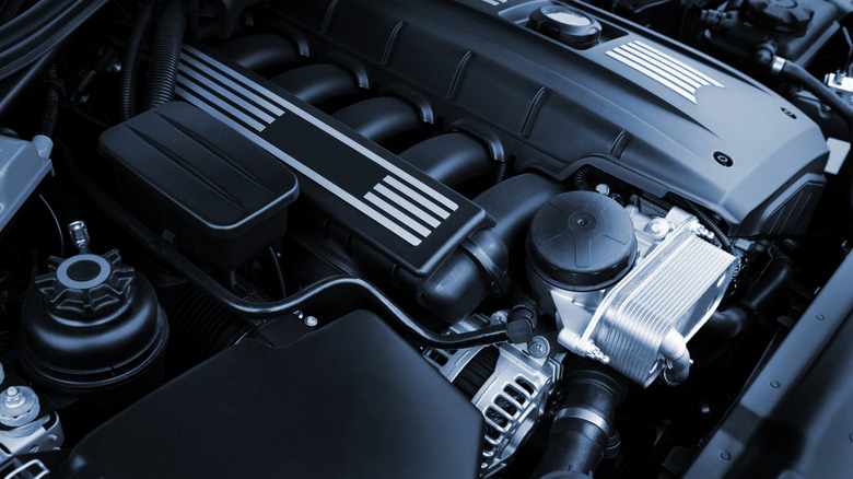 Modern car engine