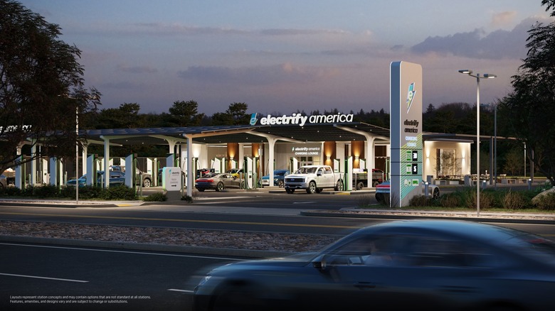 Electrify America Charging Station