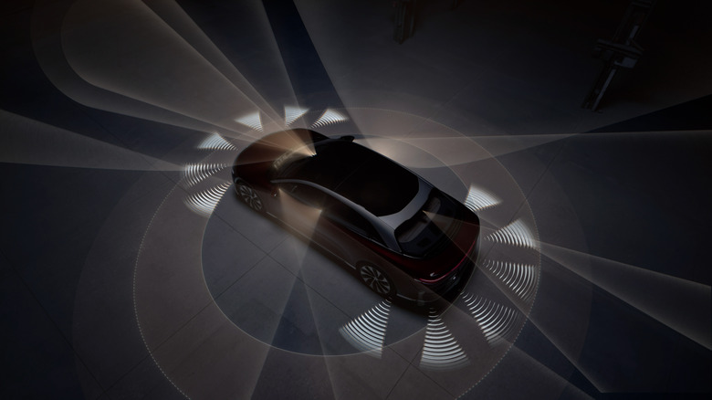 Lucid Air Dreamdrive Sensors