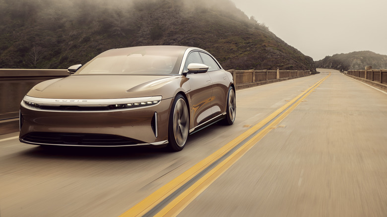 Lucid Air Driving Speed