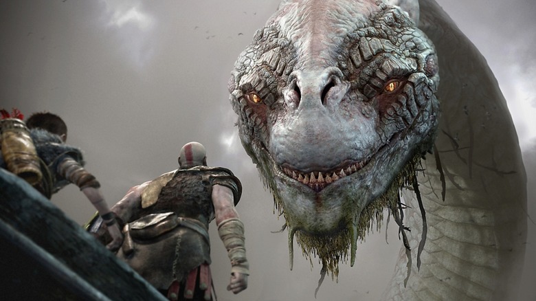 God of War scene