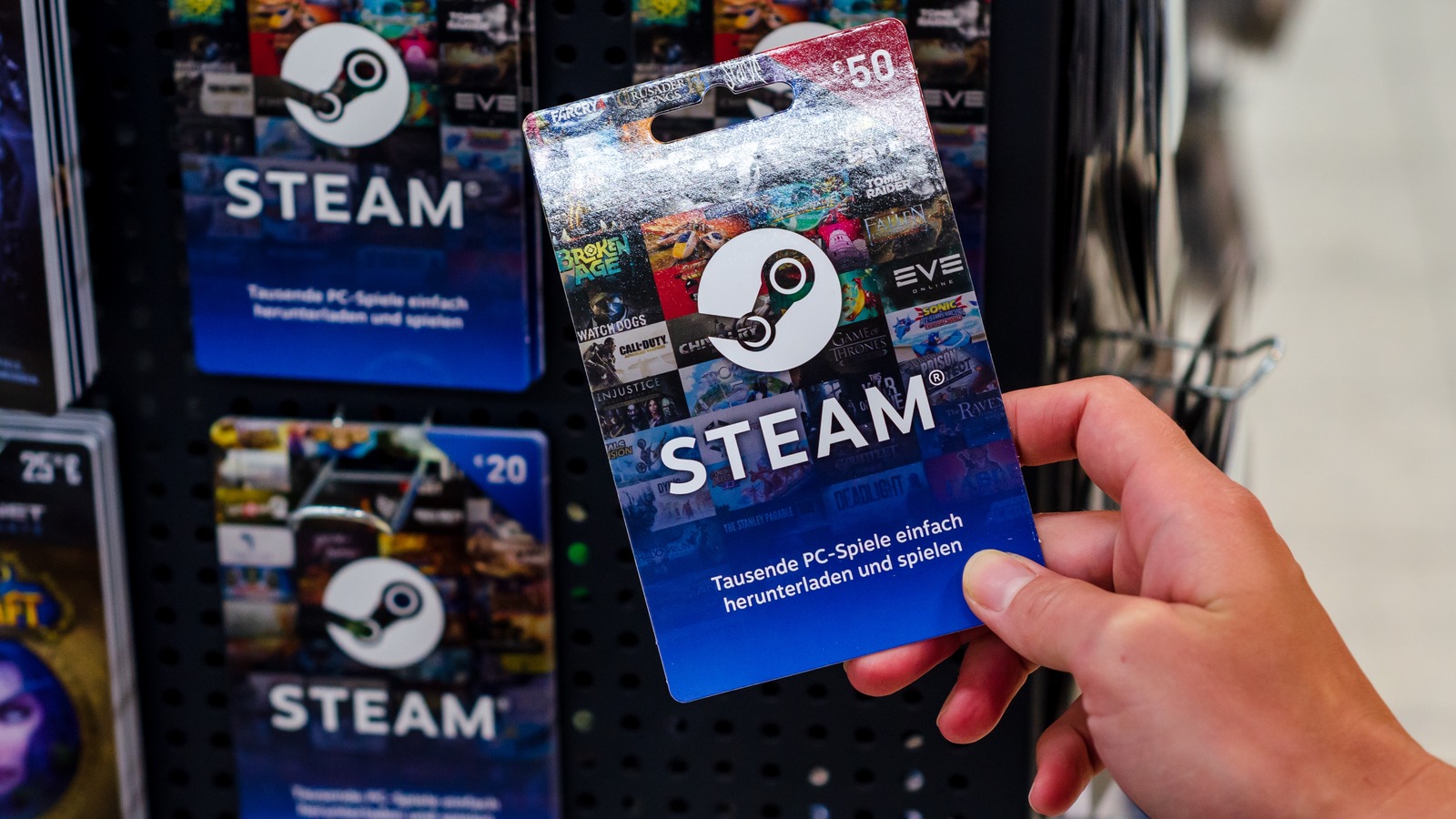 Steam gift card 50 reais