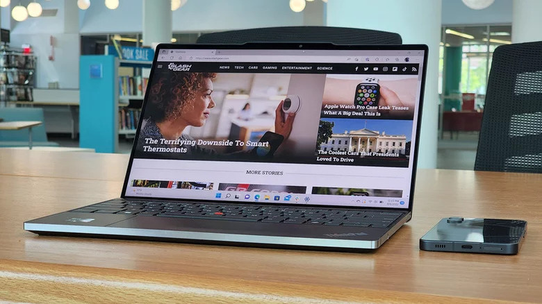 Lenovo ThinkPad Z13 on desk