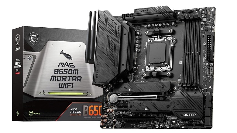 MSI MAG B650M Mortar WiFi Gaming Motherboard 