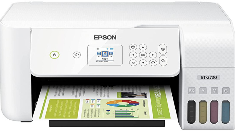 An Epson ET-2720 against a white backdrop.