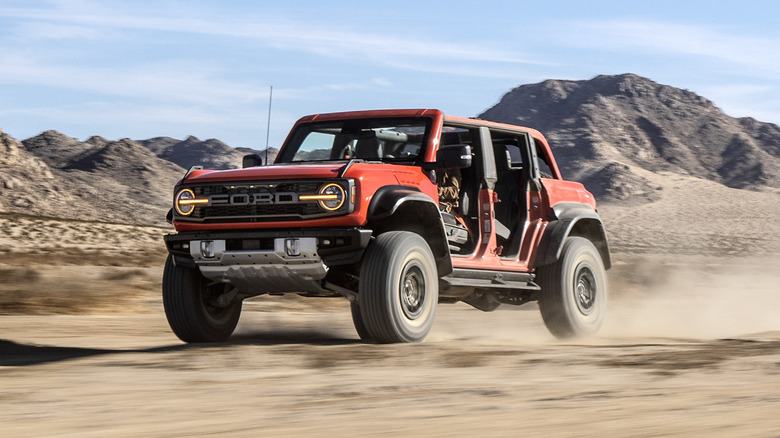 Ford Bronco Raptor in Code Orange