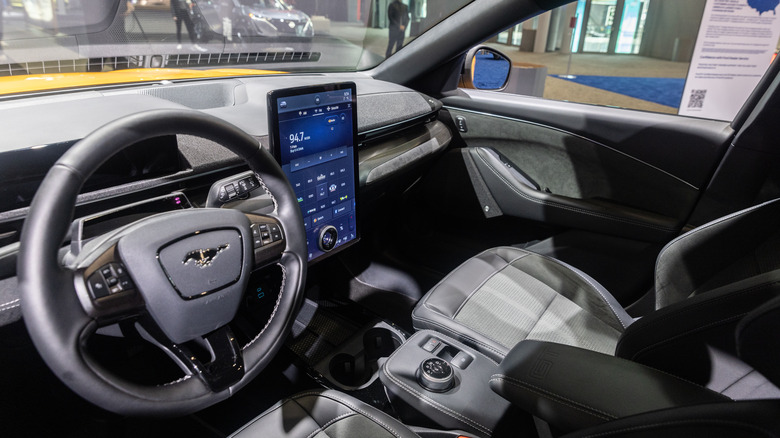 Mach-E interior