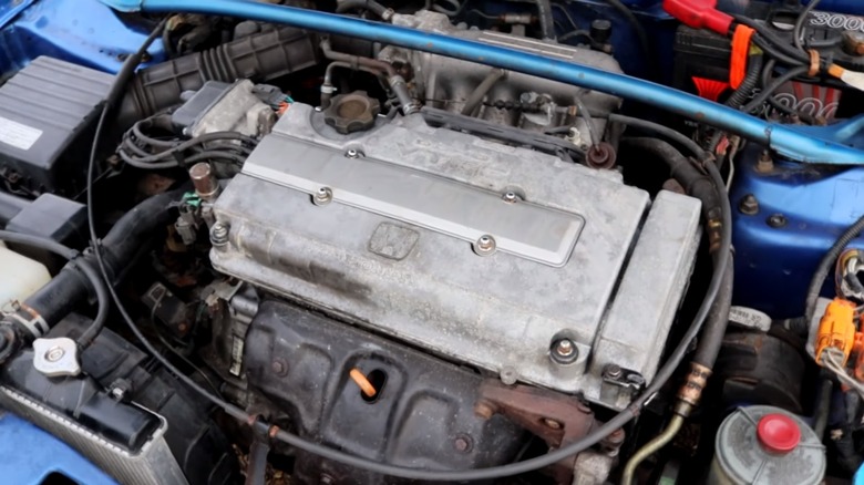 Honda Del Sol VTEC engine