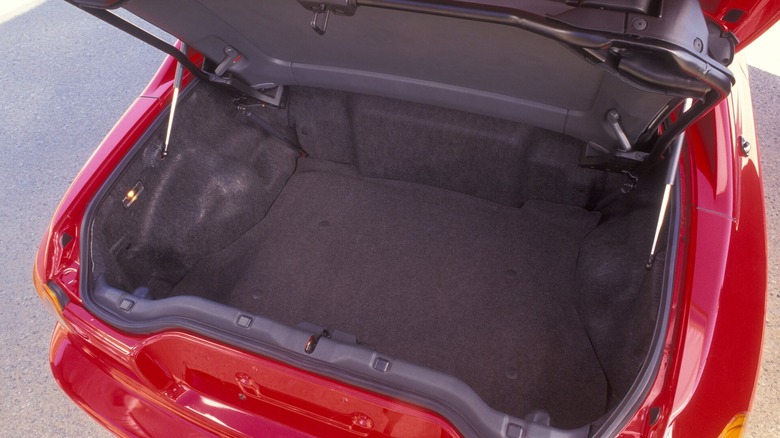 Honda Del Sol trunk space