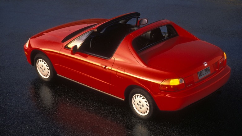 Honda Del Sol with targa roof