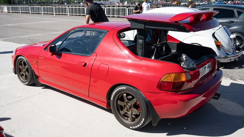 Honda Del Sol with TransTop