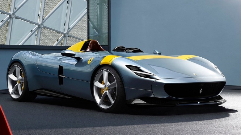 Ferrari Monza SP1 front 3/4 view