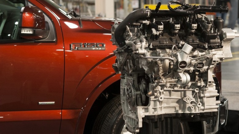 F-150 and EcoBoost engine