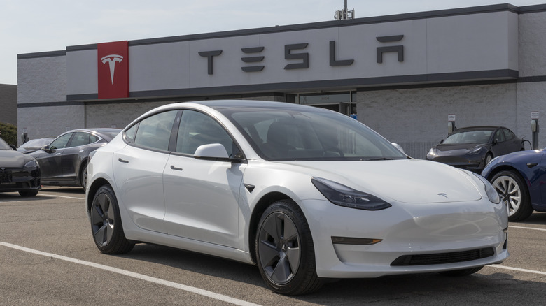 Tesla Model 3 by service center